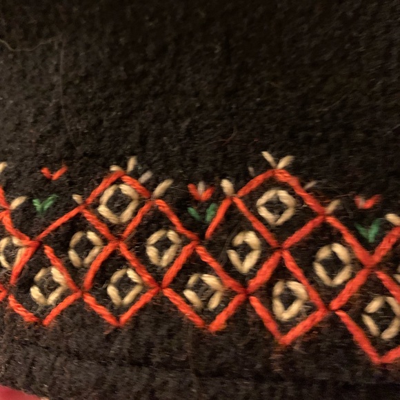 Vintage Norwegian Style Folk Vest - Picture 5 of 7